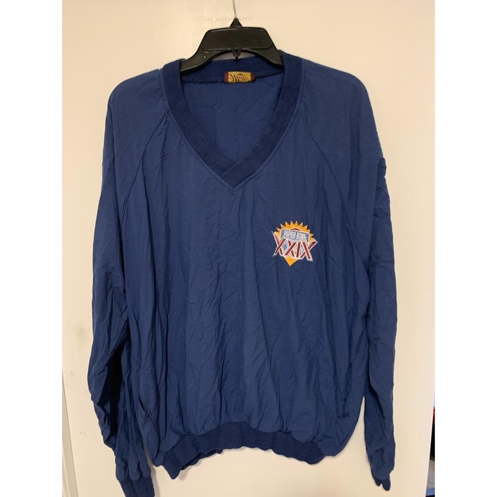 Super Bowl 29 Miller Lite Pullover Windbreaker Jacket Size L
